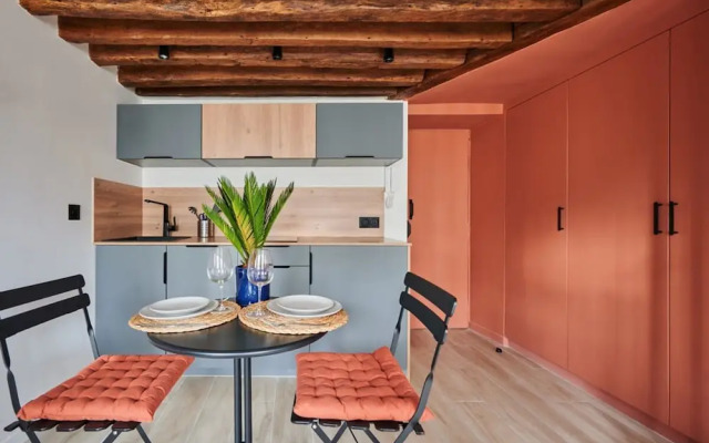 Charming Studio Center of Paris-montorgueil