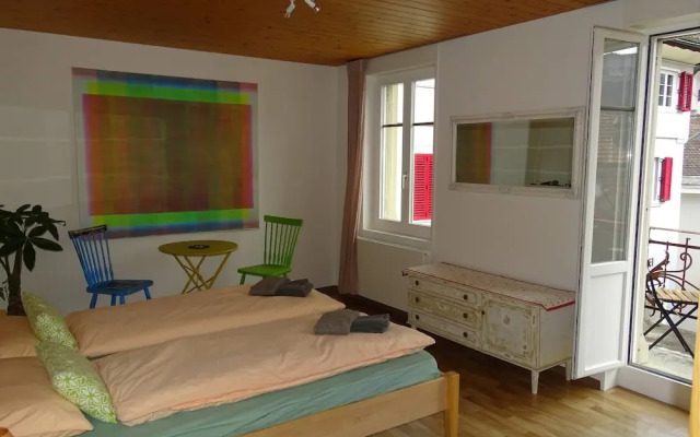 Room-organic BnB Froschkönig "dorfplatz"