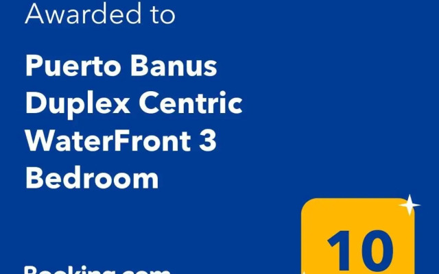 Puerto Banus Duplex Centric WaterFront 3 Bedroom