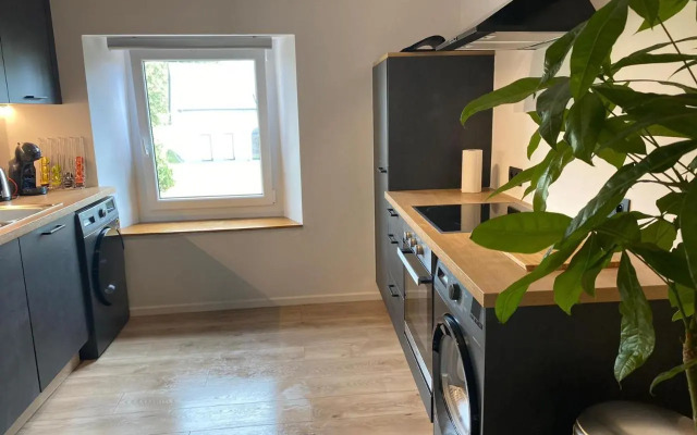 Wooden Soul : duplex 2 chambres avec jardin commun