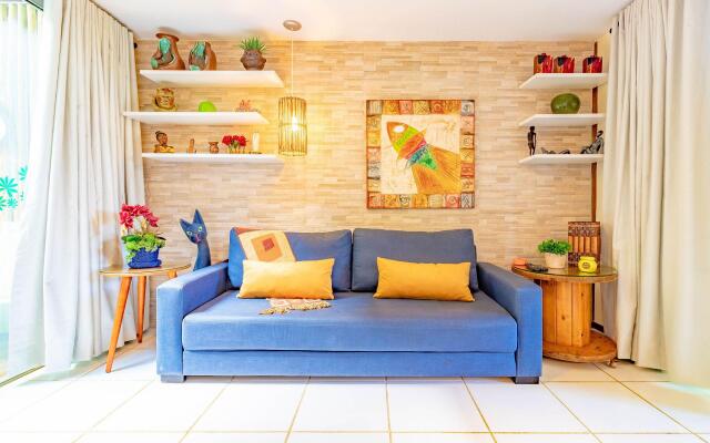 IT26 Bangalô Vista Mar 3 Suítes, Pé na Areia - Residencial Varandas do Mar