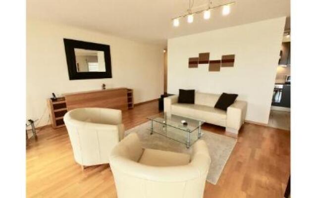 Bright spacious and modern apartment with terrace