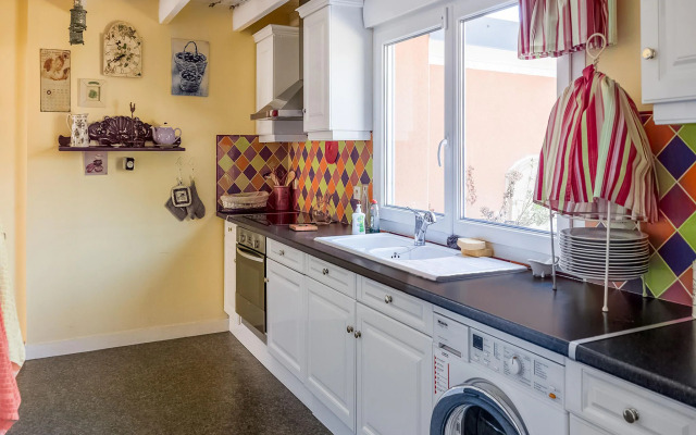 Atmospheric holiday home in Bréville-sur-Mer with terrace