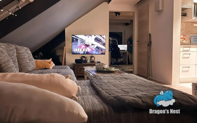Dragons Nest: Cozy & Modern Attic Loft Nuremberg