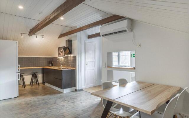Unique open space loft studio in the attic