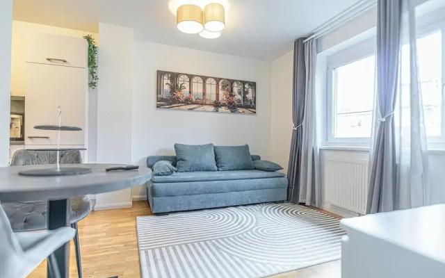 Cozy 1BR 1LR Apartment Balcony City