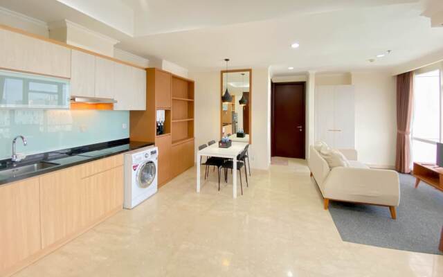 Spacious And Combined 2Br At Menteng Park Apartment