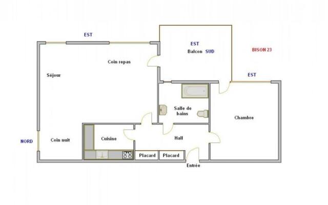 Appartement La Clusaz, 3 pièces, 4 personnes - FR-1-304-46