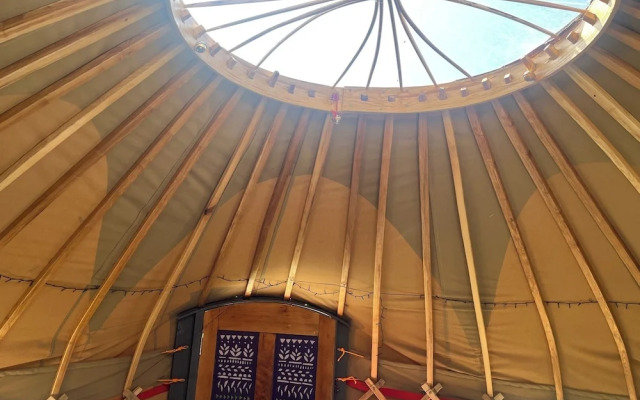 Yurt Retreat - Overlooking the River Blackwater