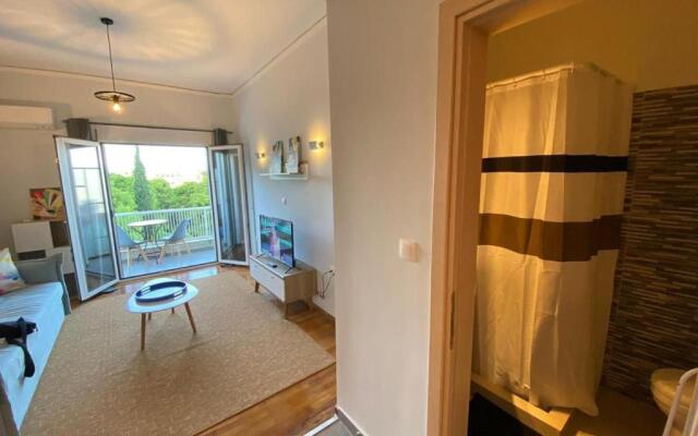 30m² Cosy studio with panoramic sea view