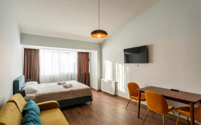 Cozy Studio Apartment for 4 In New Gudauri
