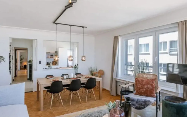 Frontal Seaview Apartment in Ostend