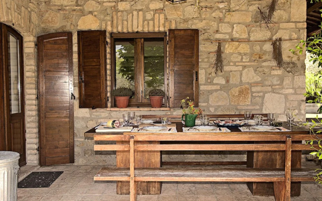 Casale Chimneys Immersed in Olive Trees