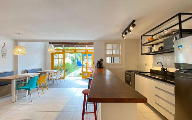 Casa familiar na exuberante praia de 4 ilhas.