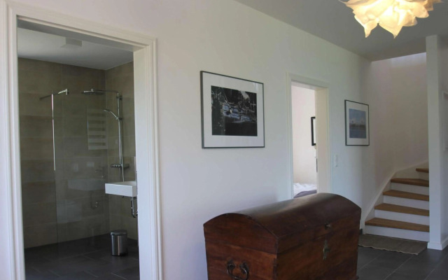 Ferienhaus Rohrweihe Haus Terrasse, Gartennutzung, Meerblick