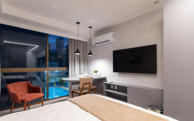 Rooftop #306 - Suíte em Boa Viagem por Carpediem