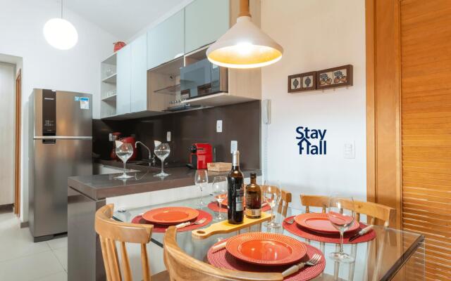 Flat em Muro Alto, OKA Beach Residence - SH054