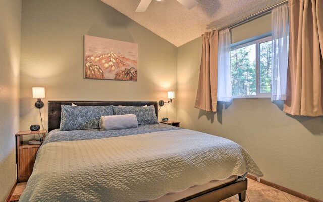 Flagstaff Retreat w/ Large Yard, Balcony & Views!