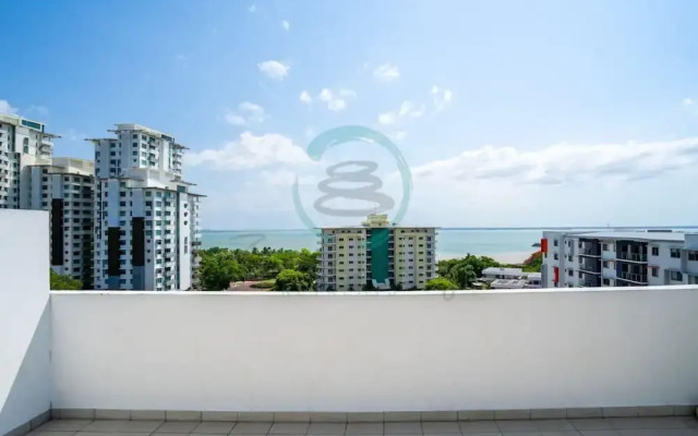 Zen Mitchell Rooftop Outdoor Dining Oceanview