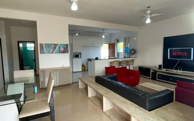 casa de praia com piscina e hidromassagem