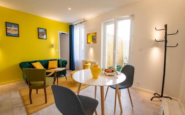 Le Jaune Vendée - T2 renové - Terrasse - Calme