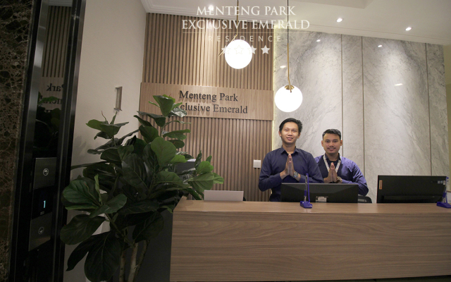 Exclusive Studio Apartment at Menteng Park