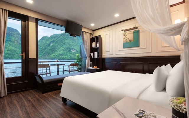 Halong Deluxe 1 Cruise – Guest Rooms – Ha Long