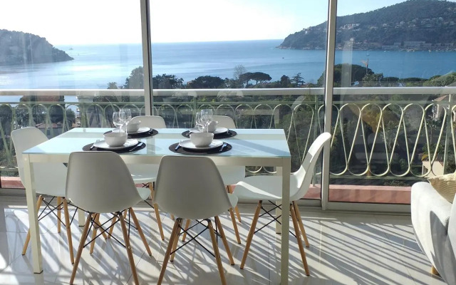 Vue mer exceptionnelle entre Nice et Monaco