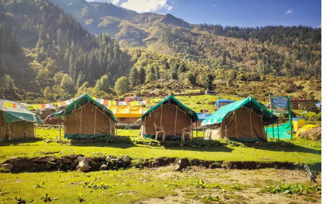 Kheerganga Hike Camps