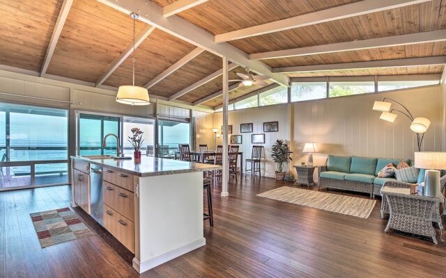 Oceanfront Kona Home w/ Beach Access & Views!