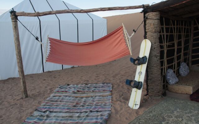 Family desert camp