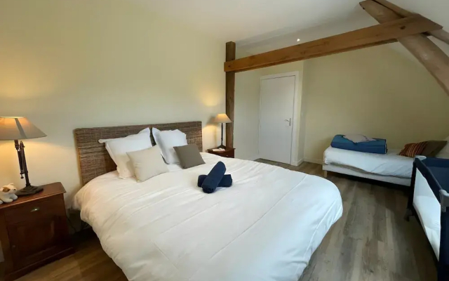Barn in Sarthe With Private Heated Pool