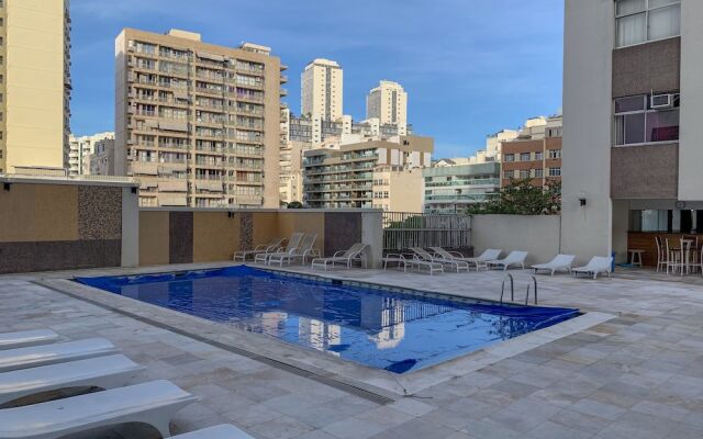Flat Botafogo - pool sauna and gym