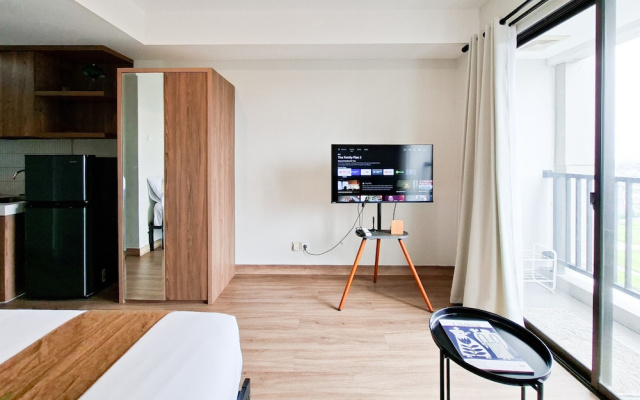 Homey And Minimalist Studio Apartment At Anwa Residence