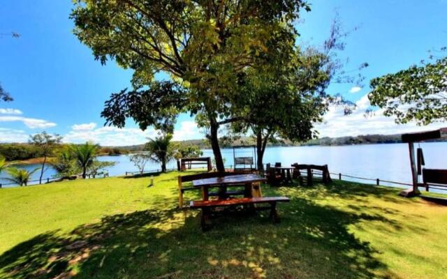 Flat completo no Aldeia do Lago de Caldas Novas