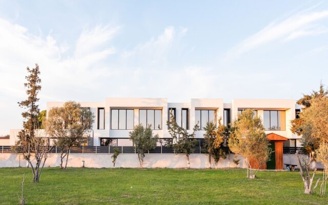 Serene seafront villas