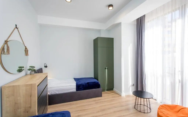 Modern family appartment with 4kTV, coffee machine and big fridge in New Gudauri Alpic