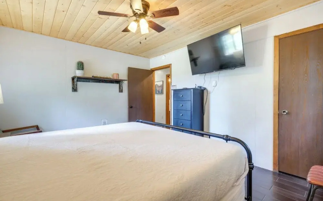 Deluxe A-frame Home w/ Game Room & Deck!