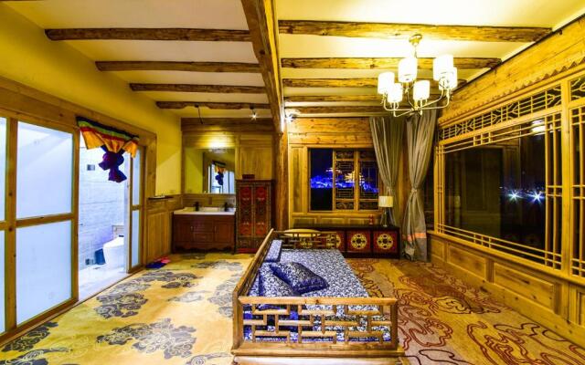 The blue mountains on the moon