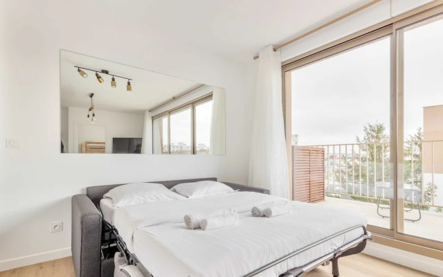 Pleasant Apt With Balcony-6p-close to Disney/paris