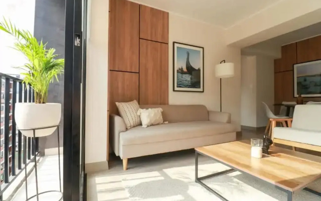 w Comfortable 2BR With Balcony in Miraflores