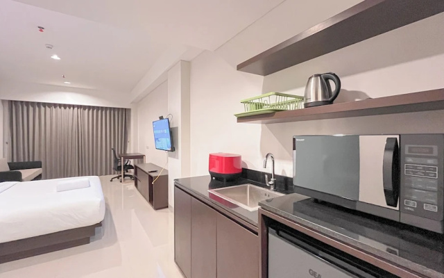 Serene Studio (No Kitchen) Space Skales Residence Nusa Dua Bali Apartment — фото 4
