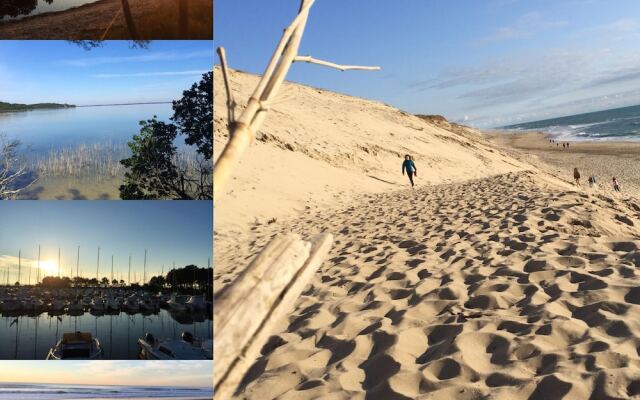 House With 4 Bedrooms in Hourtin, With Enclosed Garden