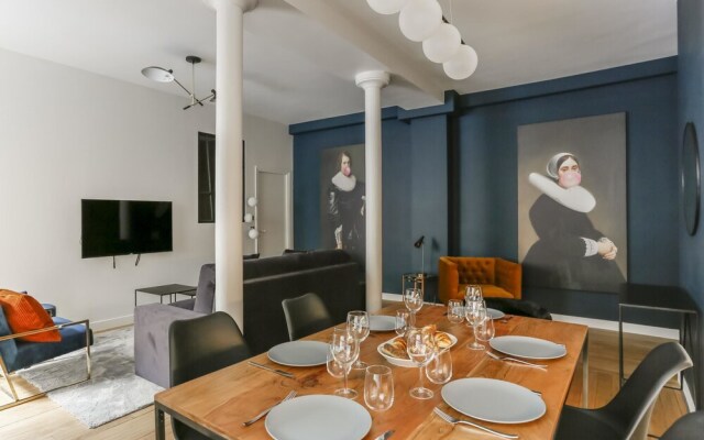 New Stylish 2 Bedrooms Palais Royal Louvre