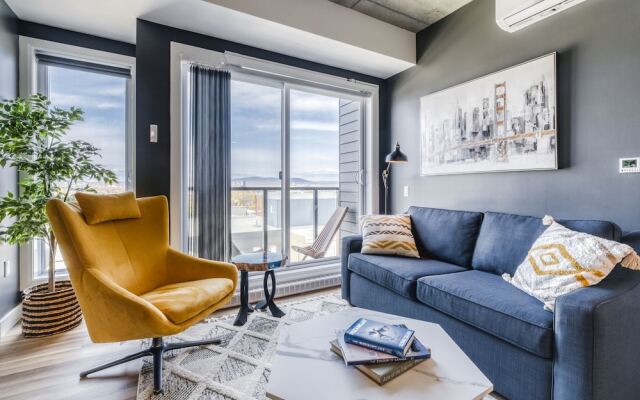 Appartement Luxe | Incredible Sunset View - Pool - Parking - Near Old Québec