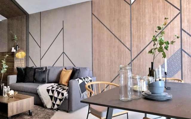 Modern Industrial Duplex Loft- Ekocheras-MRT 3pax