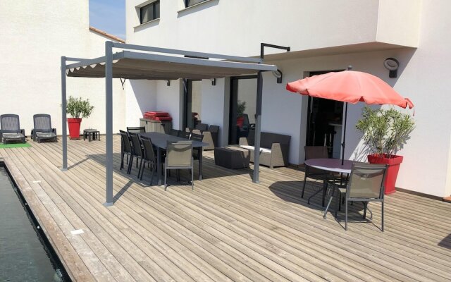 Villa With 3 Bedrooms in Saint-cyprien, With Wonderful Mountain View, Private Pool, Enclosed Garden - 3 km From the Beach