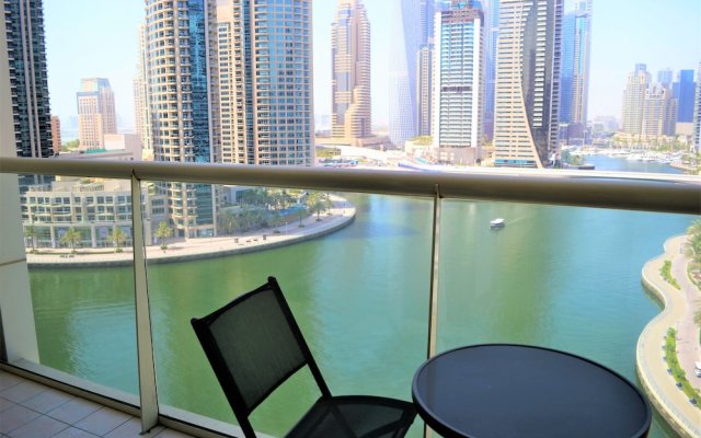 Fully Furnished 1BR with Balcony & Marina View - MRVW