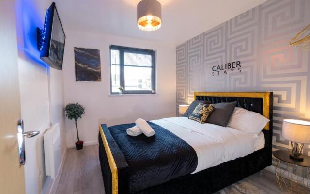 CALIBER STAYS Apartments & Homes - The Medusa Suite - 2 Bedroom Apartment - City Centre - FREE NETFLIX