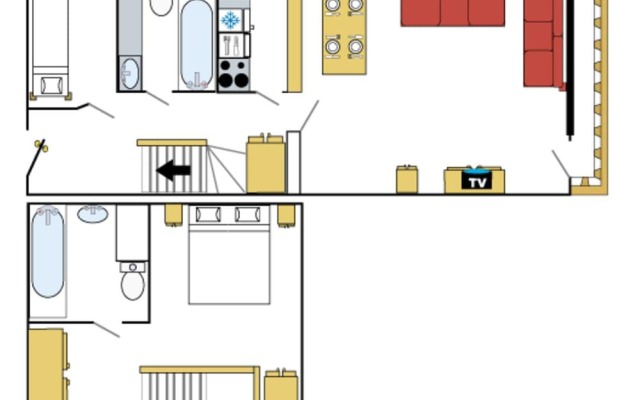 AND43 - Centre Val d'Isère - Proximité front de neige et Commerces.